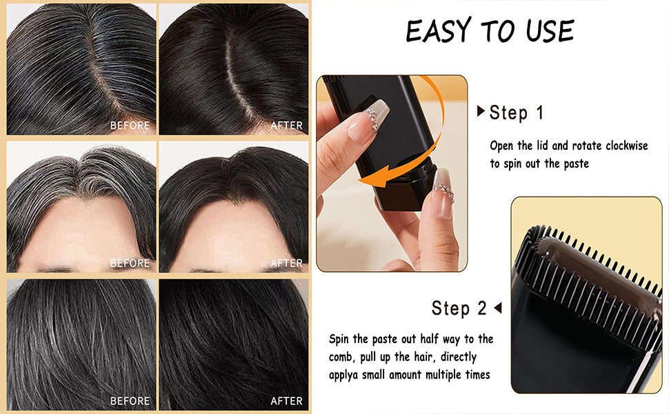 Built-in comb for controlled root application